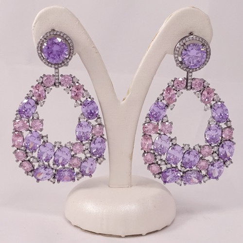 CZ Statement Earring