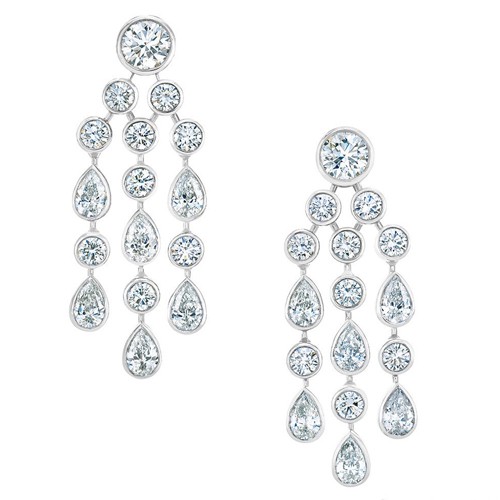 Clear Crystal Bridal Earring, Affordable Luxury Dressy Earring