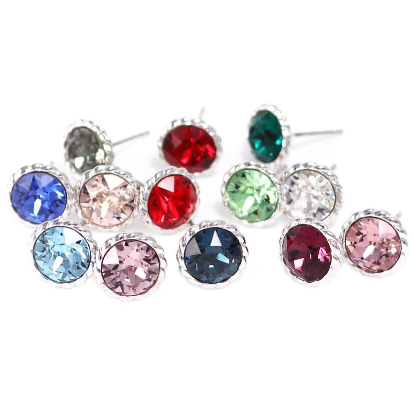 Crystal Stud Earring, made with Swarovski Crystal