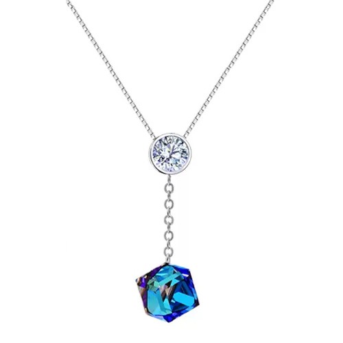 Cubic Crystal Necklace