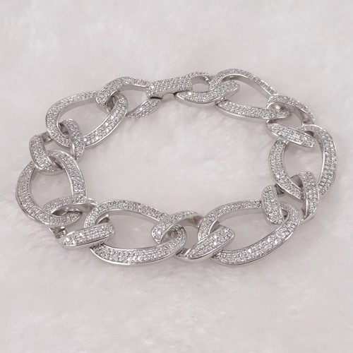 Cubic Zirconia Pave Bracelet