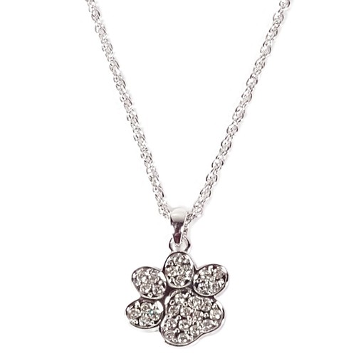 Paw Pendant Necklace