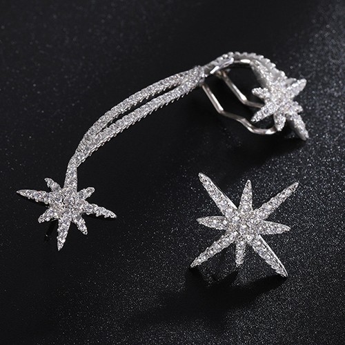 Star Climber Earring, Star Ear Wrap